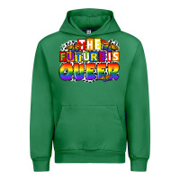 Emerald the future is queer Urban Hoodie - FaDigitalArtStudio