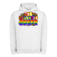 Pigment Lunar Rock the future is queer Urban Hoodie - FaDigitalArtStudio