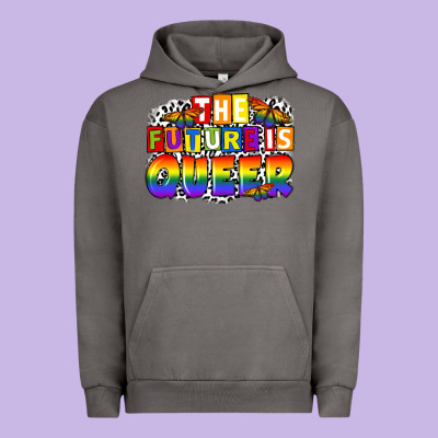 The Future Is Queer Urban Hoodie Designed By Fadigitalartstudio