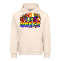 Sandshell the future is queer Urban Hoodie - FaDigitalArtStudio