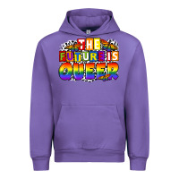 Tulip the future is queer Urban Hoodie - FaDigitalArtStudio