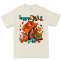 Happy Fall Y'all  Cowgirl Premium Tee | Teevron