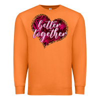Carrot Better together Valentine's Day Premium Sweatshirt - HowdyJamesFarm