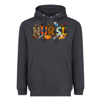 Smoke Fall Nurse Heavyweight Hoodie - NancyCooperArtShop