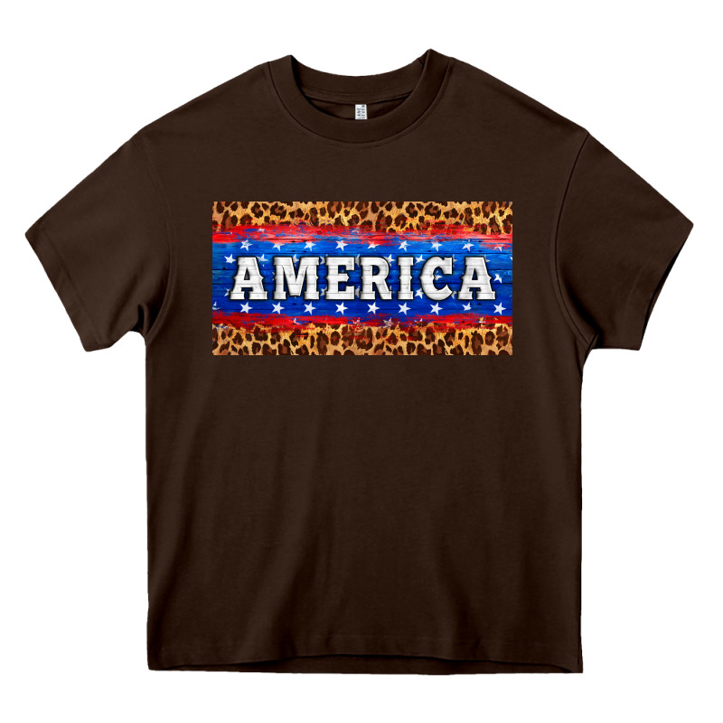 America License Plate Heavy Core Tee by HRA Design Shop | Teevron