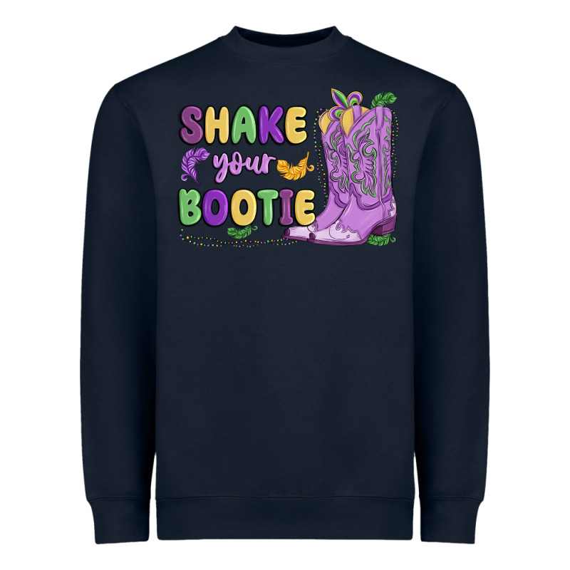 Shake Your Bootie Mardi Gras Heavyweight Sweatshirt by MaliasSmallBusiness | Teevron