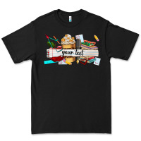 Black costomized teachers name Premium Tee - AdoDesignShop