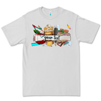 Dove Grey costomized teachers name Premium Tee - AdoDesignShop