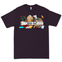 Plum costomized teachers name Premium Tee - AdoDesignShop