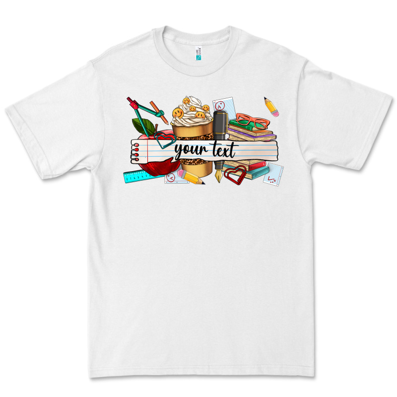 Costomized Teachers Name Premium Tee by AdoDesignShop | Teevron