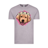Vintage Zinc jack russel floral kopyası Vintage Tee - Jasminsmagicworld