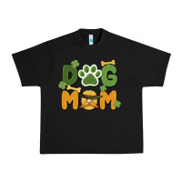 Black st. patricks day dog mom Urban Heavy Tee - MaliasSmallBusiness