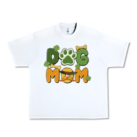 White st. patricks day dog mom Urban Heavy Tee - MaliasSmallBusiness