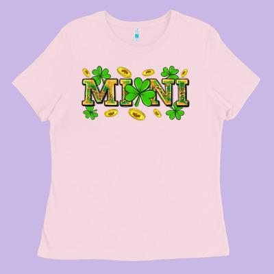 St. Patricks Day Mini Ladies Tee Designed By Neo Western