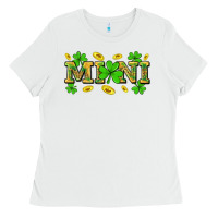 White St. Patricks Day mini Ladies Tee - Neo Western