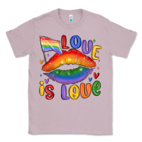 Lilac love is love lips Classic Tee - MaliasSmallBusiness