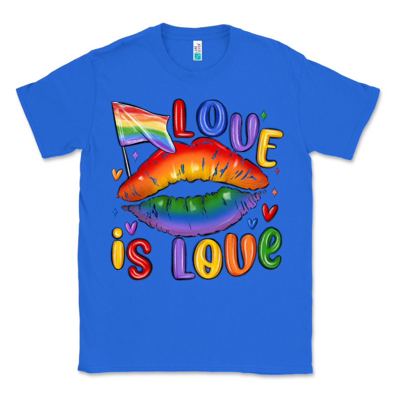 Love Is Love Lips Classic Tee by MaliasSmallBusiness | Teevron