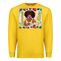 Lemon summer vibes afro kid Premium Sweatshirt - TumblerDesignByShophia