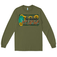 Army Green he knows my name isaiah 43 1 Long Sleeve Tee - NancyCooperArtShop