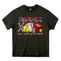 Asphalt diamonds are a girls best friends Heavy Core Tee - RacoonDesign
