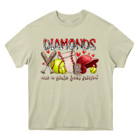 Mossy diamonds are a girls best friends Heavy Core Tee - RacoonDesign