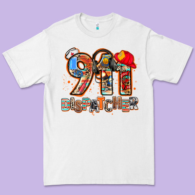 911 Dispatcher Premium Tee Designed By Adodesignshop