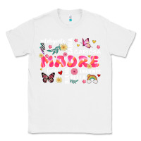 White ella es mama Classic Tee - JahusDesignShop