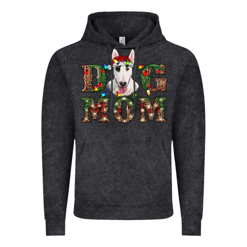 Christmas Dog Mom Bull Terrier Vintage Hoodie by RanaPortraitStore | Teevron