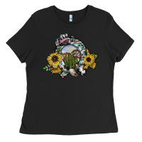 Black western horseshoe Ladies Tee - SublimationCraftShop