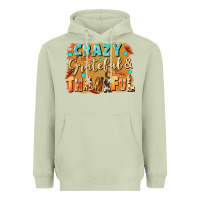 Matcha Crazy grateful and thankful Heavyweight Hoodie - NancyCooperArtShop