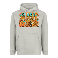 Moon Dust Crazy grateful and thankful Heavyweight Hoodie - NancyCooperArtShop