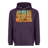 Plum Crazy grateful and thankful Heavyweight Hoodie - NancyCooperArtShop