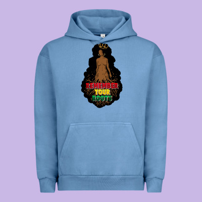 Remember Your Roots Urban Hoodie Designed By Fadigitalartstudio