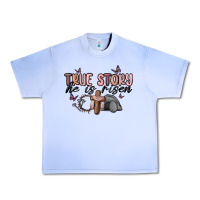 Grape Ice true story he is risen Urban Heavy Tee - MaliasSmallBusiness