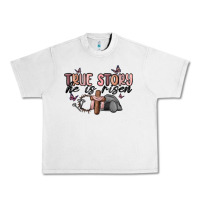 Lunar Rock true story he is risen Urban Heavy Tee - MaliasSmallBusiness