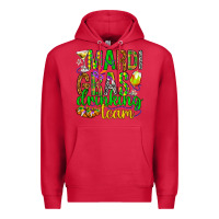 Cardinal Mardi Gras drinking team Premium Hoodie - HowdyJamesFarm