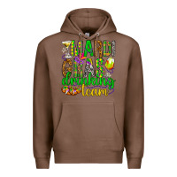 Chestnut Mardi Gras drinking team Premium Hoodie - HowdyJamesFarm