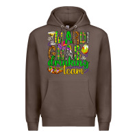 Coffee Mardi Gras drinking team Premium Hoodie - HowdyJamesFarm