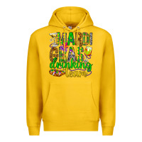 Lemon Mardi Gras drinking team Premium Hoodie - HowdyJamesFarm