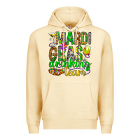 Pina Colada Mardi Gras drinking team Premium Hoodie - HowdyJamesFarm