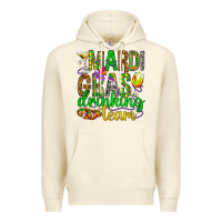 Sandshell Mardi Gras drinking team Premium Hoodie - HowdyJamesFarm