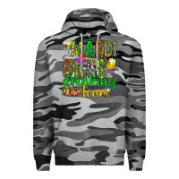 Slate Camo Mardi Gras drinking team Premium Hoodie - HowdyJamesFarm