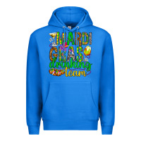 True Royal Mardi Gras drinking team Premium Hoodie - HowdyJamesFarm