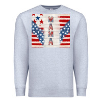 Heather Grey mama usa Premium Sweatshirt - TumblerDesignByShophia