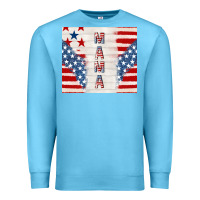Ocean Blue mama usa Premium Sweatshirt - TumblerDesignByShophia