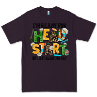 Plum i am ready for head start but is it ready for me Premium Tee - AdoDesignShop