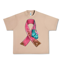 Burro cancer ribbon and boxing gloves Urban Heavy Tee - AdoDesignShop