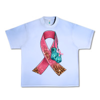 Grape Ice cancer ribbon and boxing gloves Urban Heavy Tee - AdoDesignShop