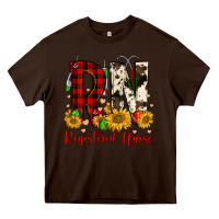 Chocolate Brown christmas rn registered nurse Heavy Core Tee - FaDigitalArtStudio