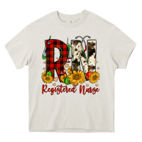 Cream christmas rn registered nurse Heavy Core Tee - FaDigitalArtStudio